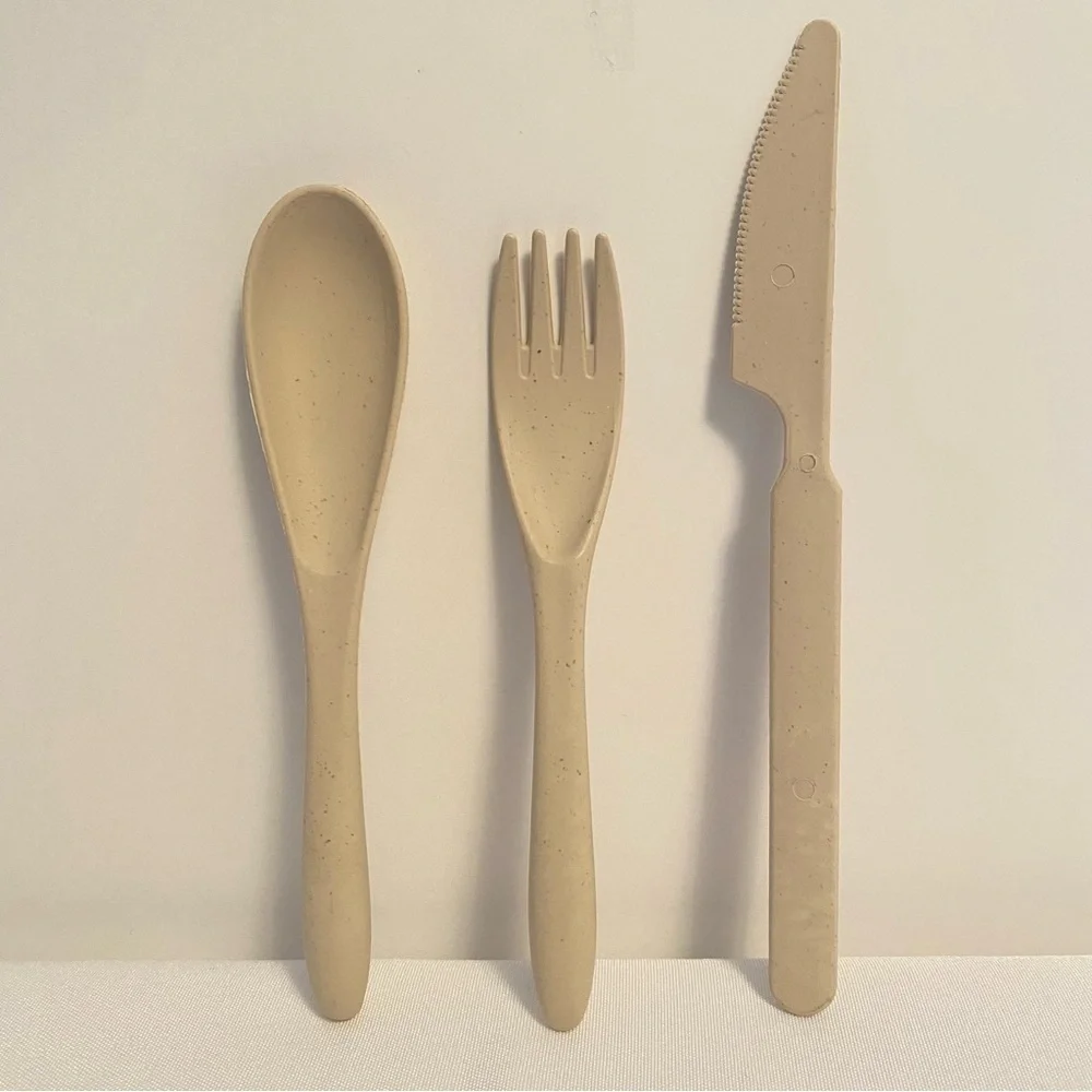 Portable Flatware Cutlery Set With Case New